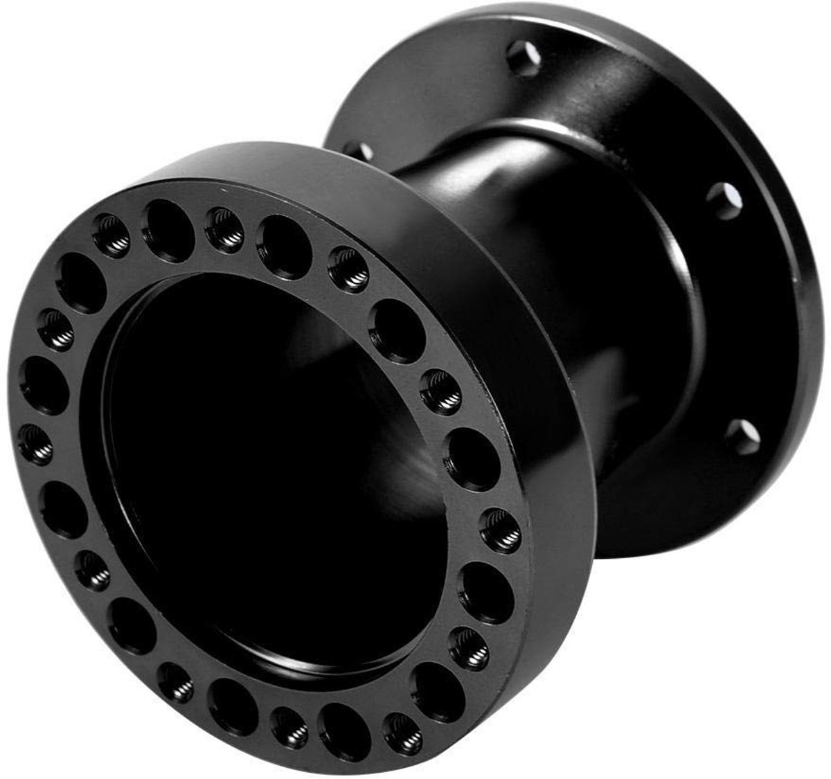 Nikou 3 Inch Universele Aluminium Stuurwiel Hub Adapter Kit - Zwart