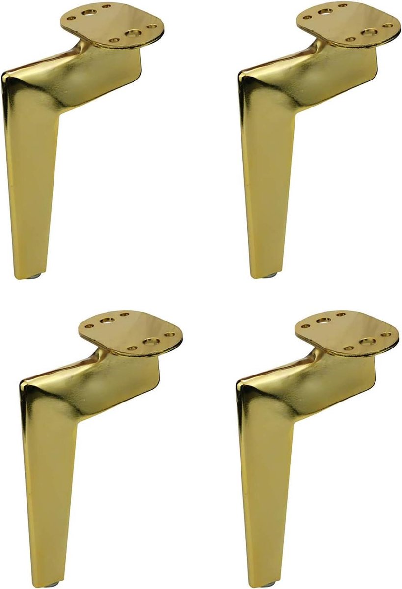 Tafelpoten set - Meubelvoeten - Meubels verhogen - Verstelbare hoogte - 11.5 cm - Zwart