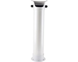Staande Espresso Bak - Klopbak Koffiedik - Koffiedik Verzamelen - Afneembare Montage - 86 L Capaciteit - Wit