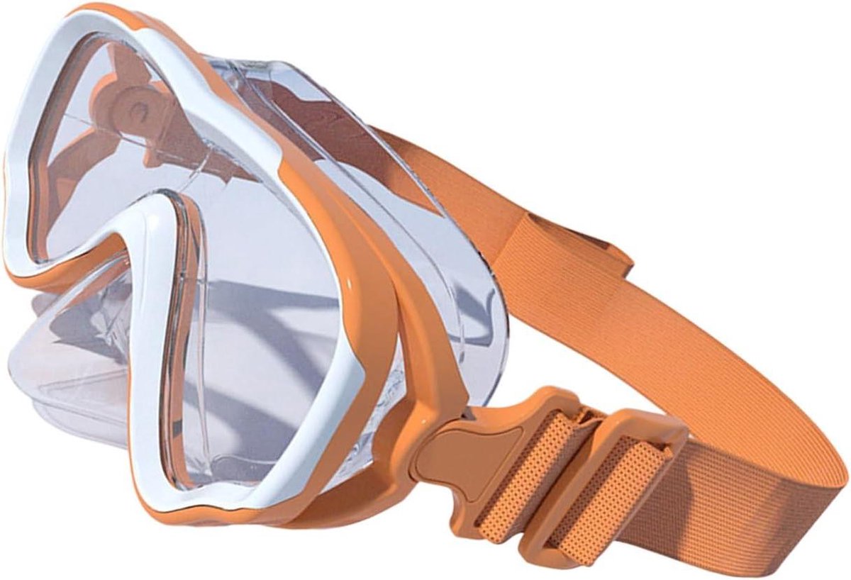 Jeugd Snorkelbril - Duikbril Kinderen - Watersporten Verkennen - Brede Zichtlens - 15.5 x 8.5 cm - Blauw