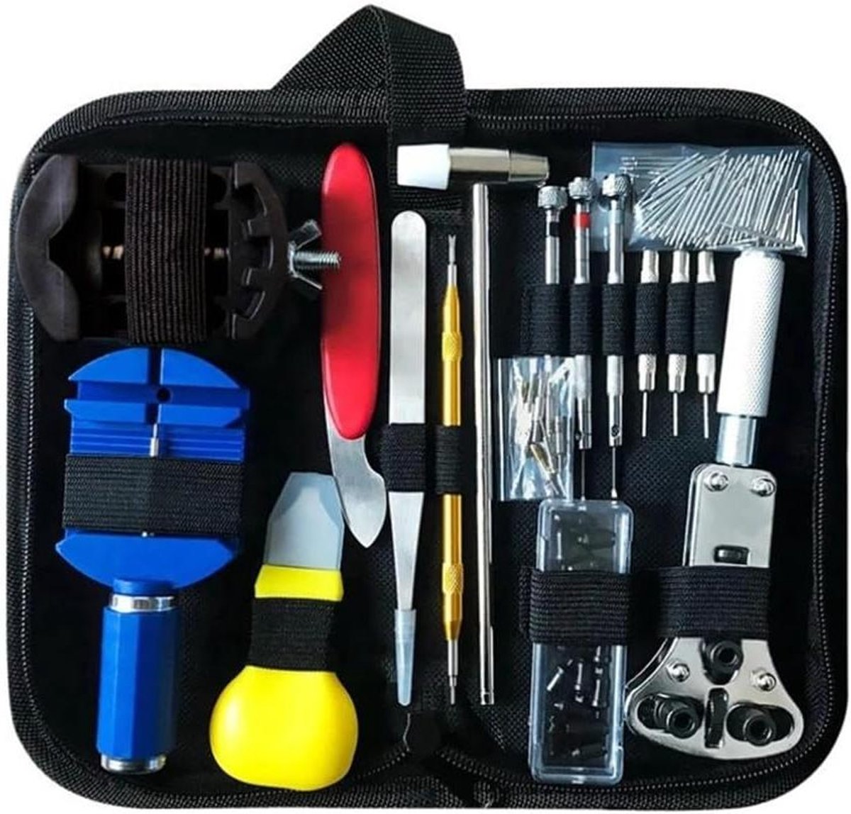 Horloge Reparatie Set - Horlogemaker Gereedschap - Horloges Repareren - 159 Delige Set - 50 g - Niet gespecificeerd