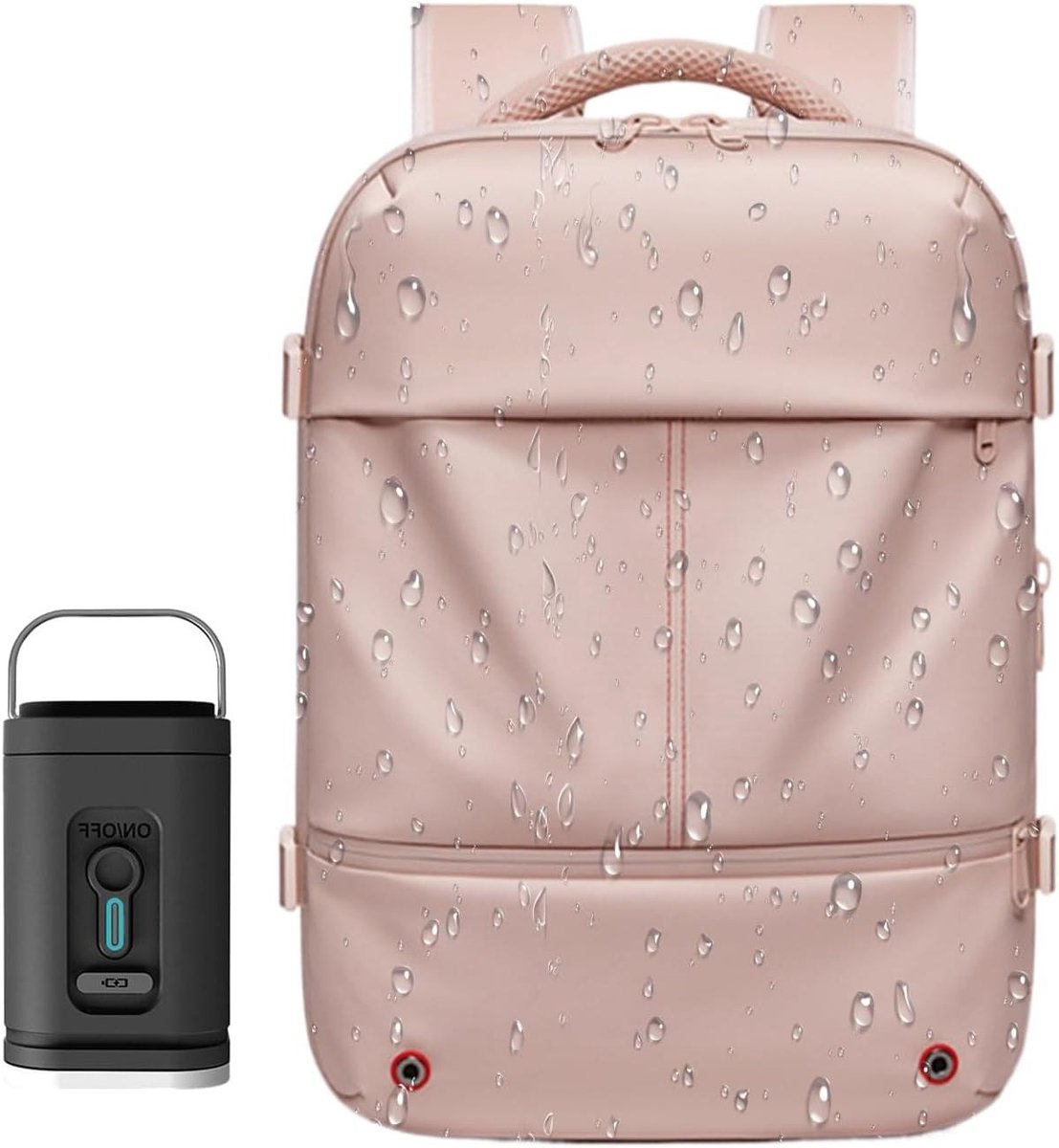 Vacuüm Reisrugzak - Compressie Tas - Ruimte Besparen - Uitbreidbaar Systeem - 48 L - Roze