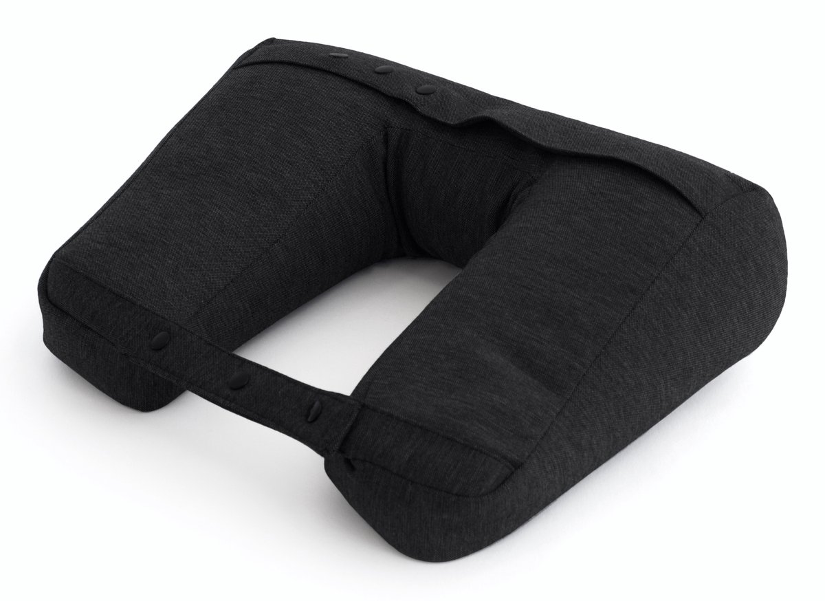 Bosign Nekkussen - Reiskussen - ook voor Laptop en Tablet - Zwart