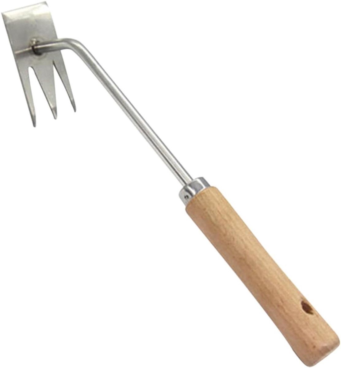 Onkruidvork Tuin - Wortelverwijderaar Handgereedschap - Onkruid Wieden - Scherpe Smalle Punten - 30.5 cm - null