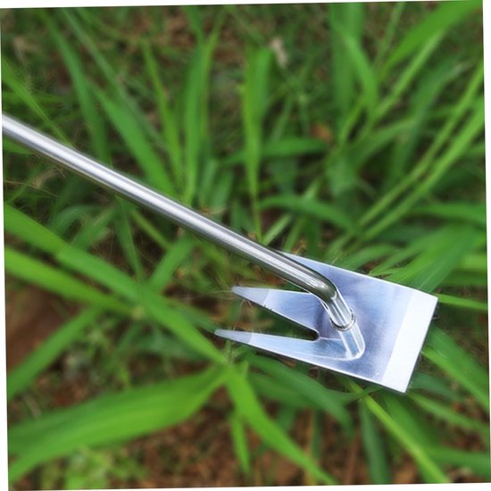 Onkruidvork Tuin - Wortelverwijderaar Handgereedschap - Onkruid Wieden - Scherpe Smalle Punten - 30.5 cm - null — afbeelding 5