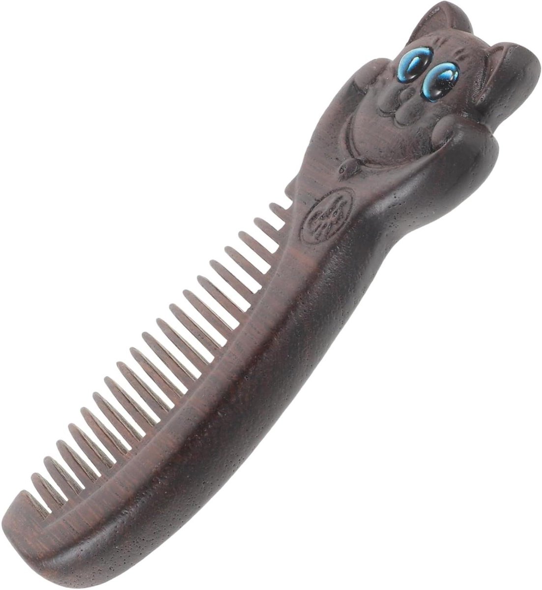 Houten Kam - Kam Dames - Haar Ontklitten - Zonder Statische Elektriciteit - 10 x 3 cm - Houtkleur