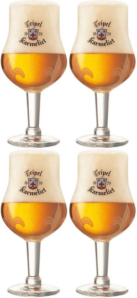 Karmeliet Bierglazen 330 ml - 4 stuks