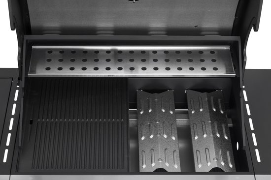 Mustang Gasbarbecue Louisville 4+1 - RVS met 4 Branders en Zijbrander - 16 kW - Luxe Buitenkeuken van Mustang — afbeelding 3