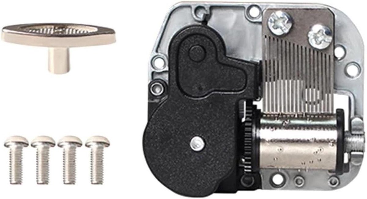 Muziekdoos Aandrijving - Muziekdoos Onderdelen - DIY Knutselen - Zonder Gereedschap - Compact Design - Niet gespecificeerd