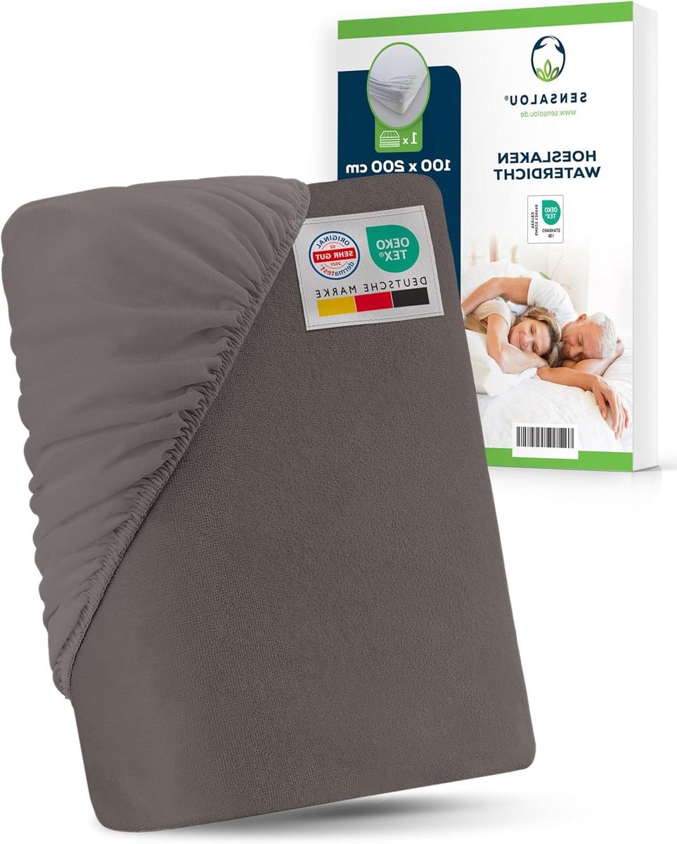 Waterdicht Hoeslaken - Matrasbeschermer - Hygiënisch Slapen - Geruisloze Bescherming - 100