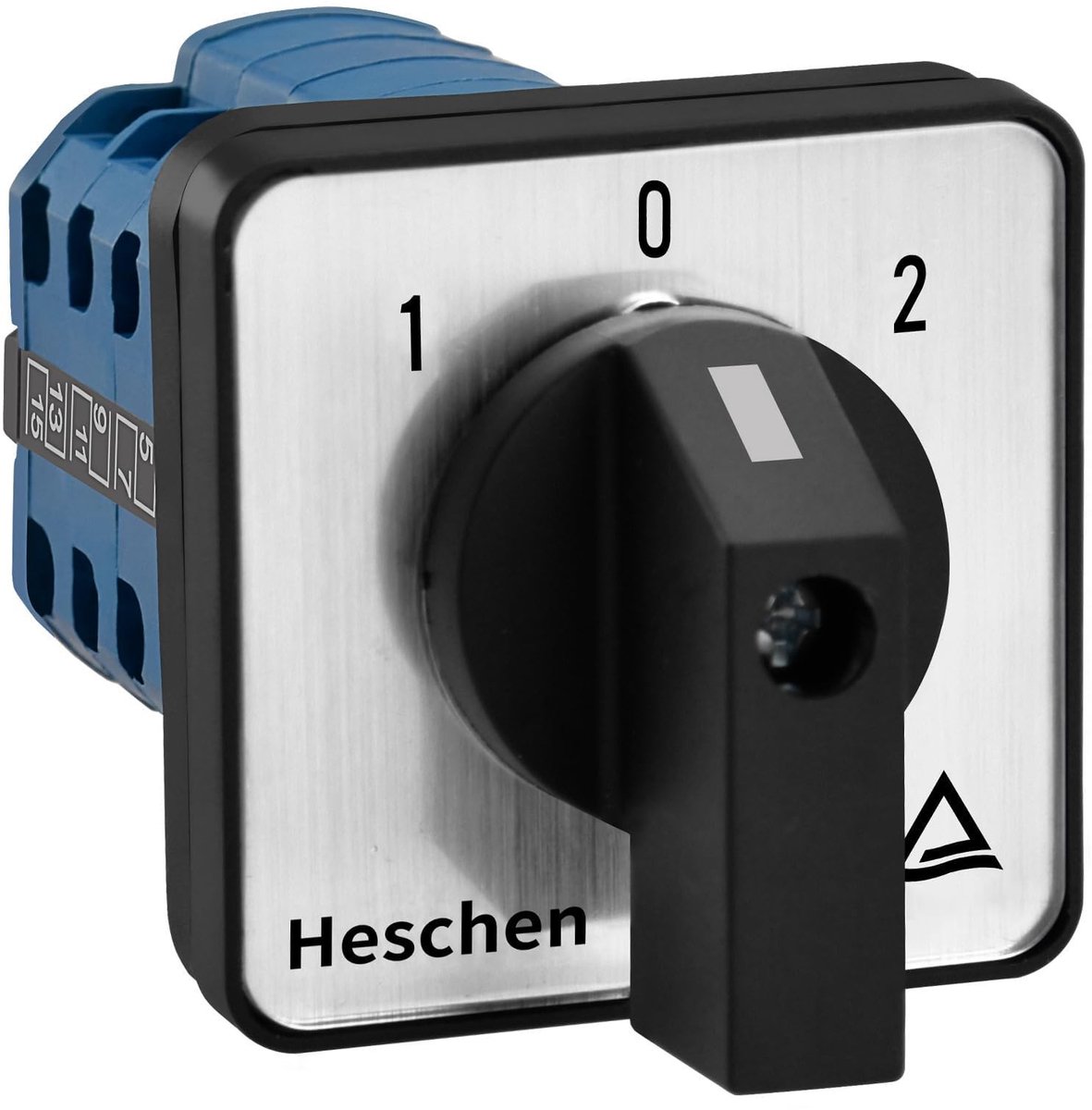 aladdien - Universele schakelaar - Roterende nok - 3 posities - LW28-20/D404.4 - 660V 20A - Geschikt voor industrieel gebruik - 4 fasen