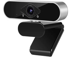 1080p HD-webcam met microfoon, geschikt voor laptops/desktops/Macs/tv’s, streaming webcam, USB-webcam, te gebruiken voor videogesprekken, videoconferenties en gaming.
