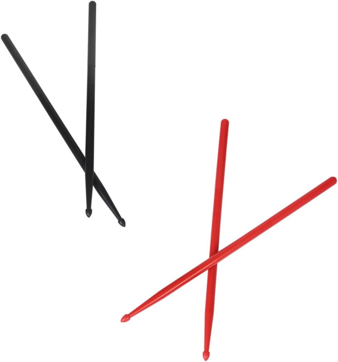 Nylon Drumstokken - Percussie Stokken - Muziek Maken - Klasse 5A - 41 cm - Zwart