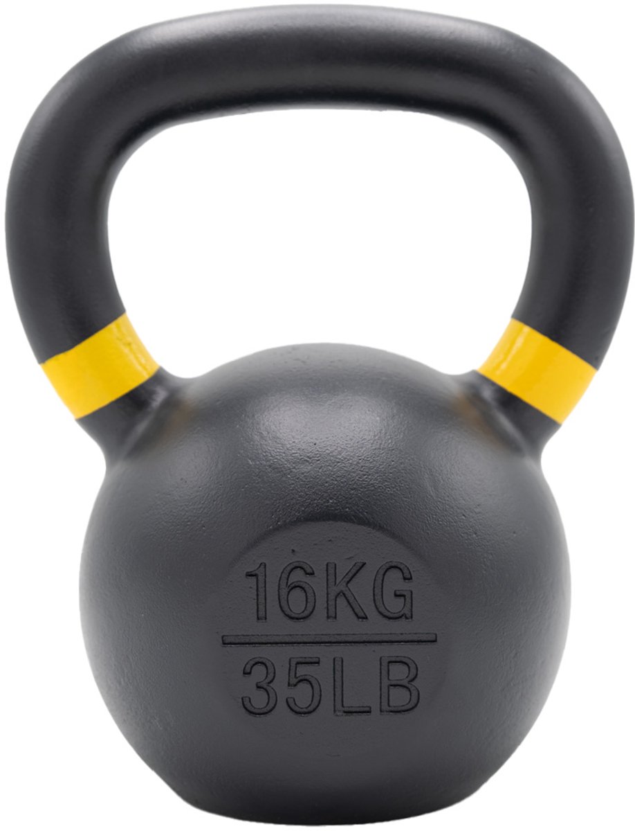 Kettlebell gietijzer 16 kg - Kettlebells - FysioSupplies