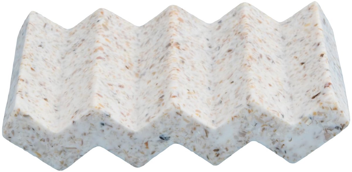 Ibenzoa® Elegant Zeepbakje met Marmerlook en Sneldrogend Ontwerp voor Badkamer en Keuken