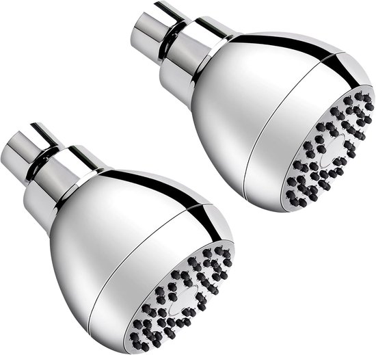 Pommeau De Douche Pluie En Acier Inoxydable 30 Cm – Haute Pression, économie D'eau, Buses Silicone, Réglage 360°