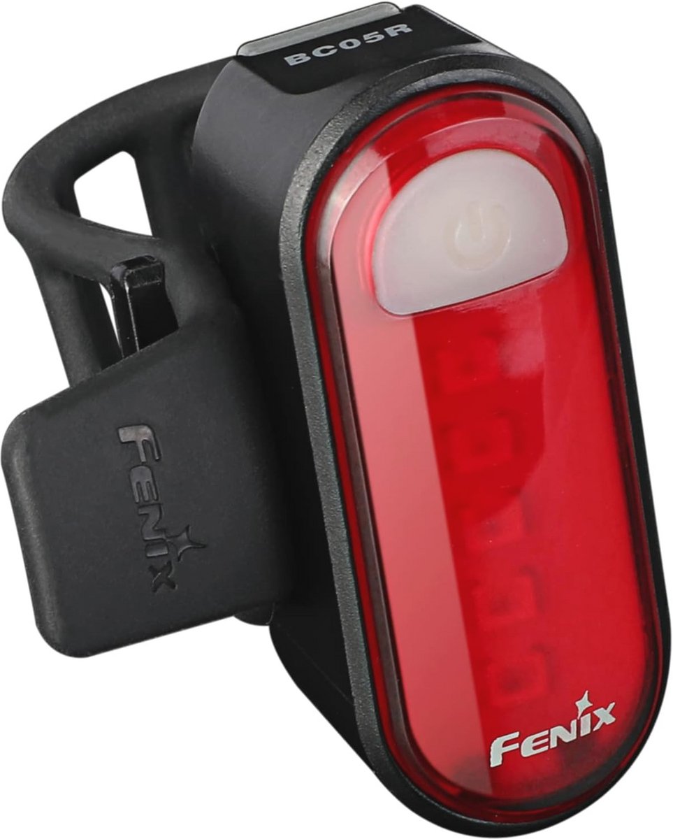 Oplaadbare Achterfietslamp | 15 Lumen | USB-C | Veilige Verlichting voor Fietsen en Hardlopen | IP66 Weerbestendig