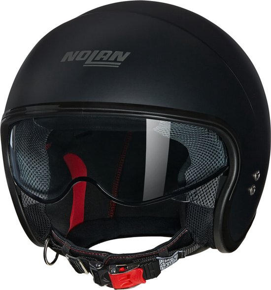 Nolan N21 06 Classico 302 Zwart Mat Jethelm - Maat S - Helm