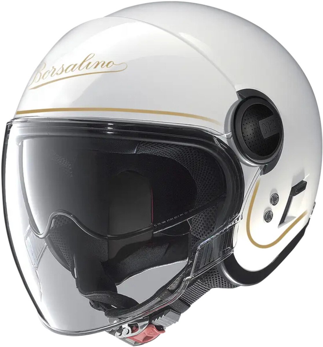 Nolan N21 Visor 06 Borsalino Open Helm Wit L