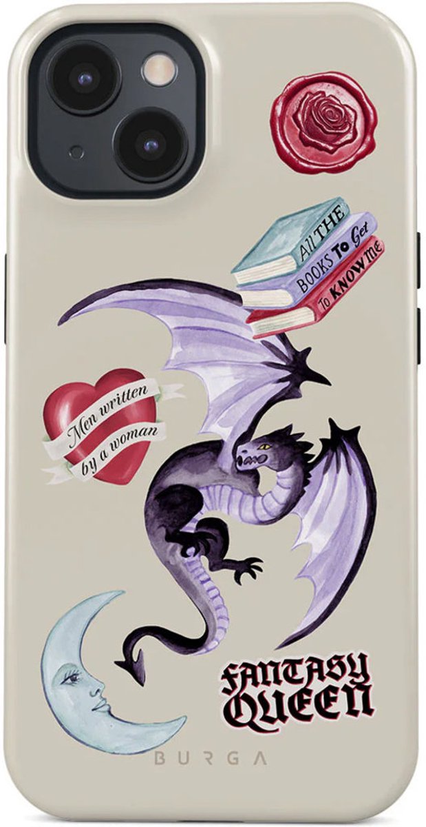 Burga Tough Case geschikt voor Apple iPhone 15 - Plot Twister