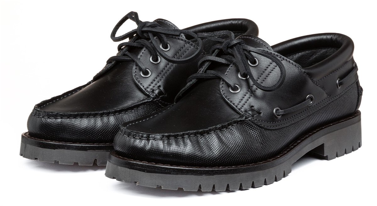 VANLIER - Heren Schoenen Baylands - Zwart - Maat 43
