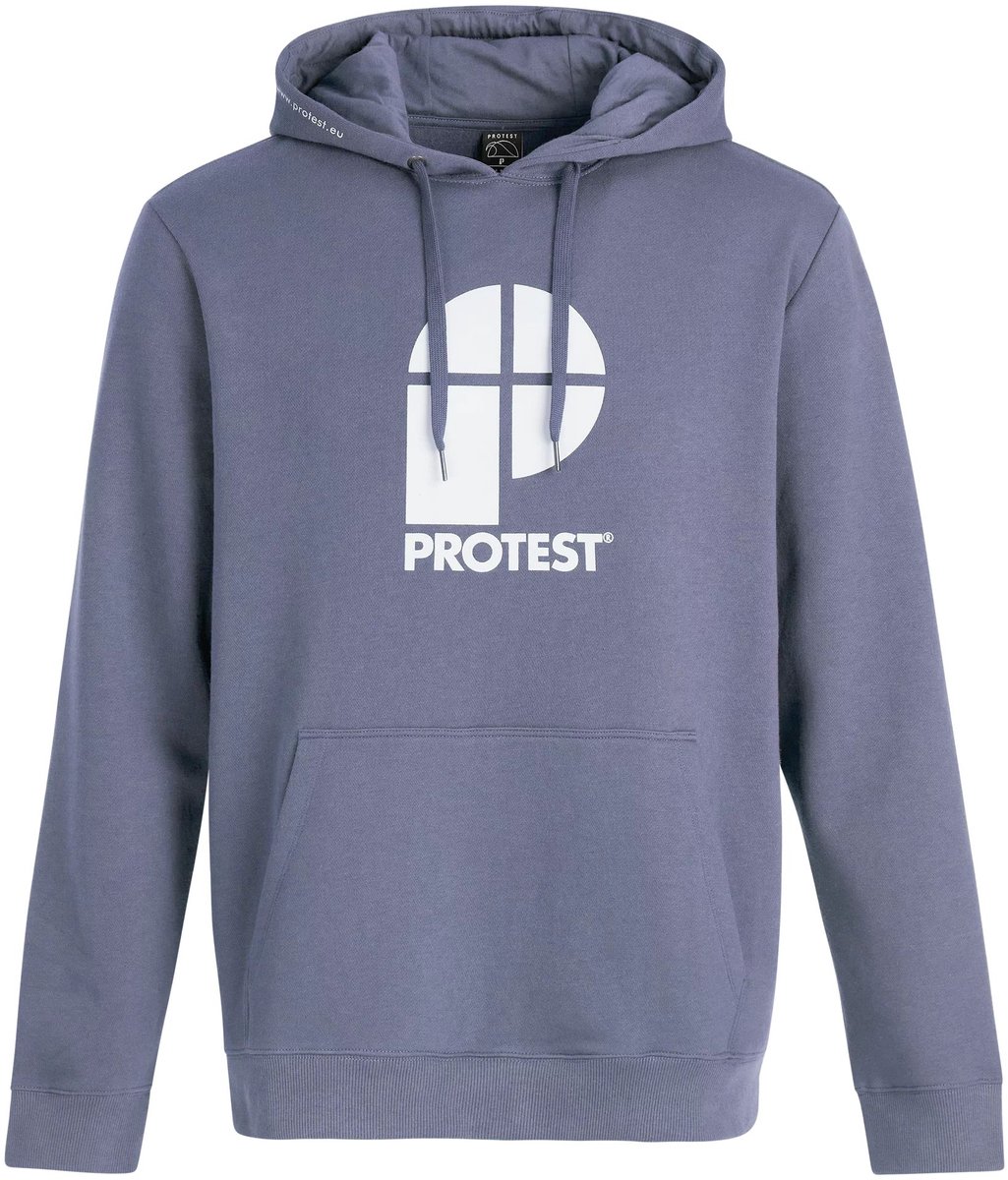 PROTEST classic logo hoody men Hoodie heren Blauw