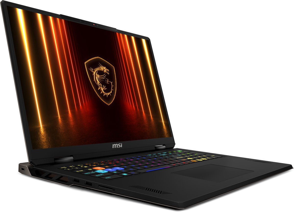 MSI Vector 18 HX AI A2XWHG-815NL - Gaming Laptop - Core Ultra 9 - RTX 5070 Ti - 32GB/2000GB - 240 Hz - 18 inch — afbeelding 6