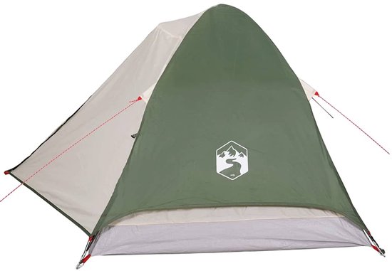 vidaXL - Tente dôme - 2 personnes - imperméable - vert