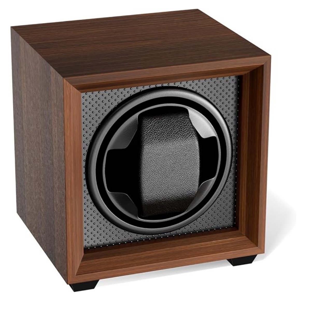 Horloge Opwinder - Watchwinder Voor 1 Horloge - Horloge Winder Geluidsloos - Horloge Box - Zwart Horloge Doos - Horlogewinder - Bruin