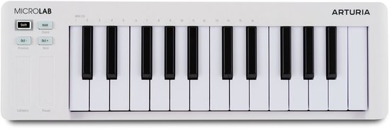 Arturia MicroLab Mk3 White - Clavier Midi