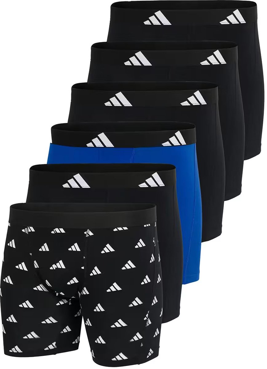Adidas Boxershorts lang flex cotton 6-pack multi