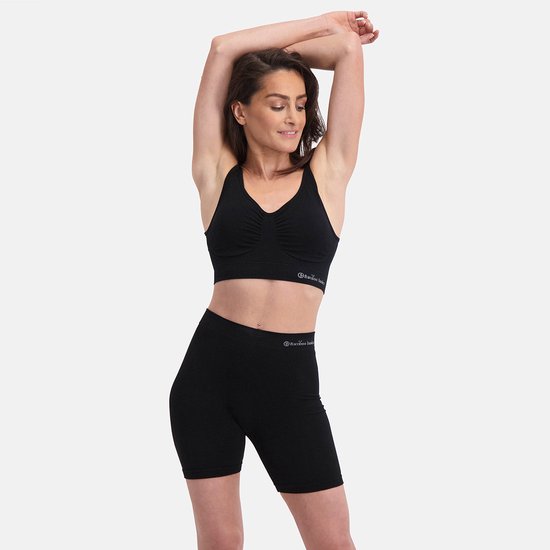 Bamboo Basics short de cycliste femme suze noir - XL