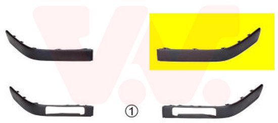 4-Piece Mudflap Set – Front & Rear (Left + Right) For Audi 80 B4 Sedan 1991-1996