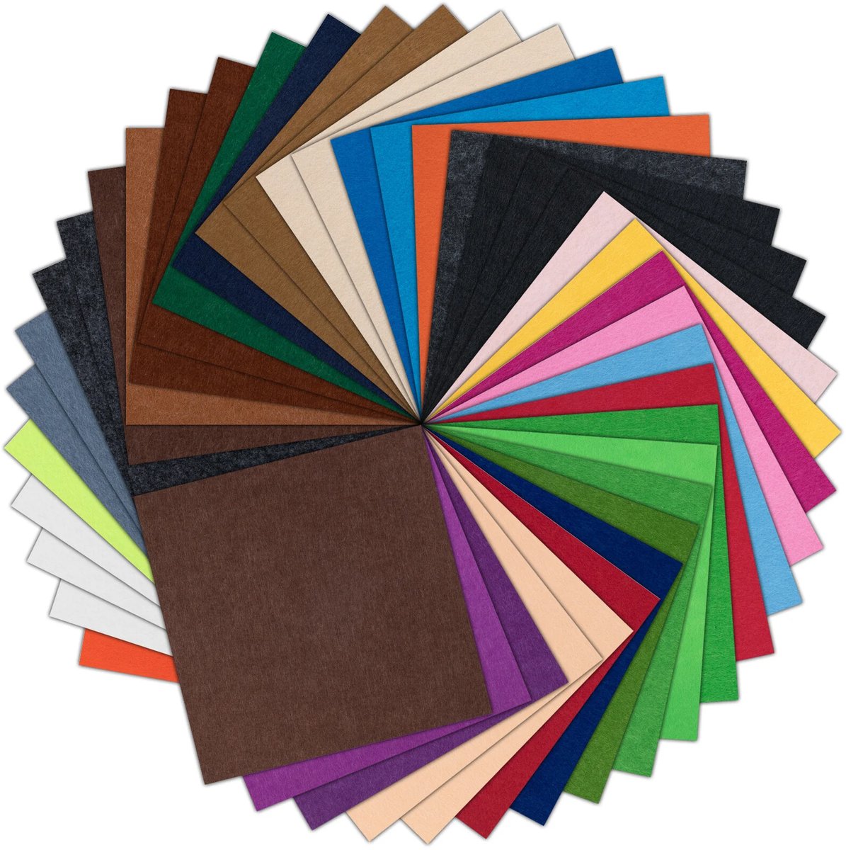 LOKLiK - Vilt 1.0 mm - Meerdere Kleuren - 42 pack