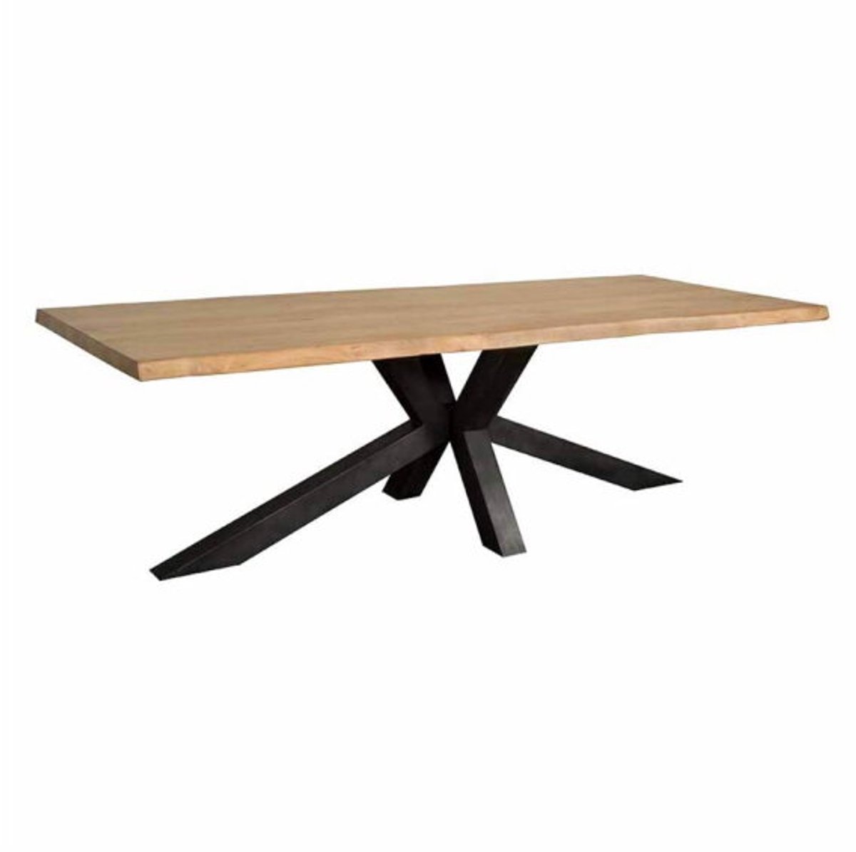 Tower Living Eettafel Sovana boomstamblad Acaciahout 180x90 cm - Naturel