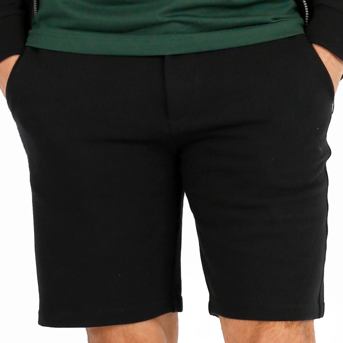 Heren Sweatshort Ens - Zwart