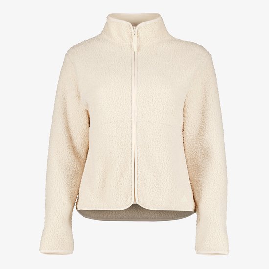Mountain Peak dames outdoor fleece vest beige