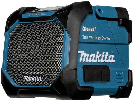 Makita DMR203 10.8-18V Li-Ion Accu Bluetooth speaker - werkt op netstroom & accu van Makita — afbeelding 3