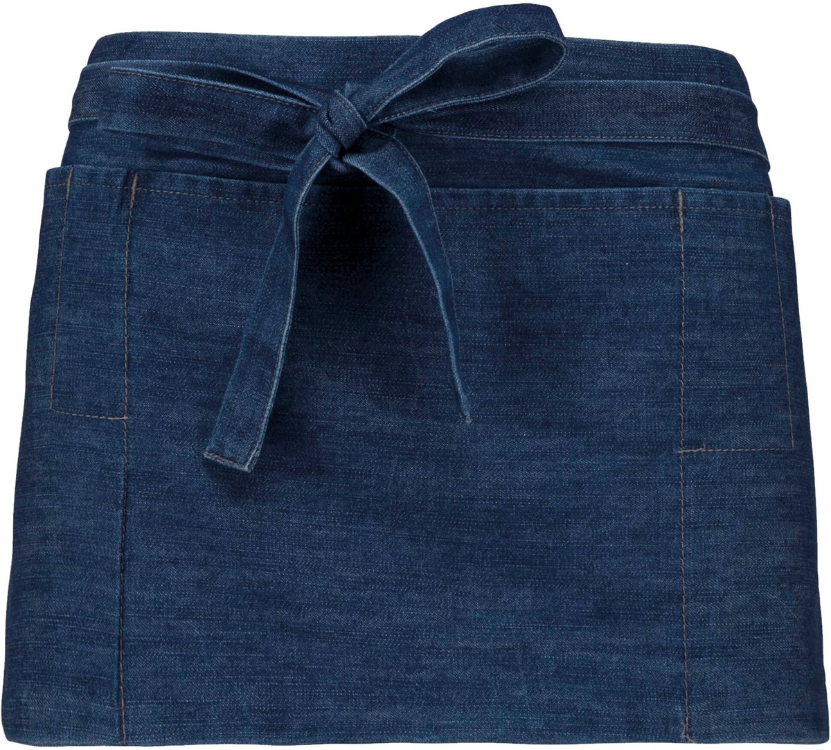 Schort/Tuniek/Werkblouse Unisex One Size Kariban Denim 65% Katoen, 35% Polyester