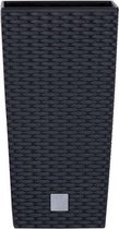 Prosperplast - Bloempot / Plantenbak met inzet Rato Square DRTS265-S433 - antraciet