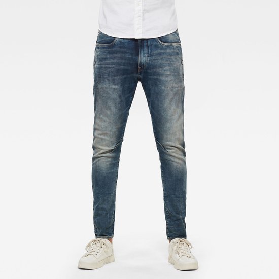 G-STAR Slim fit jeans - medium aged/blauw denim/bluedenim G-STAR Slim fit jeans - medium aged/blauw denim/bluedenim