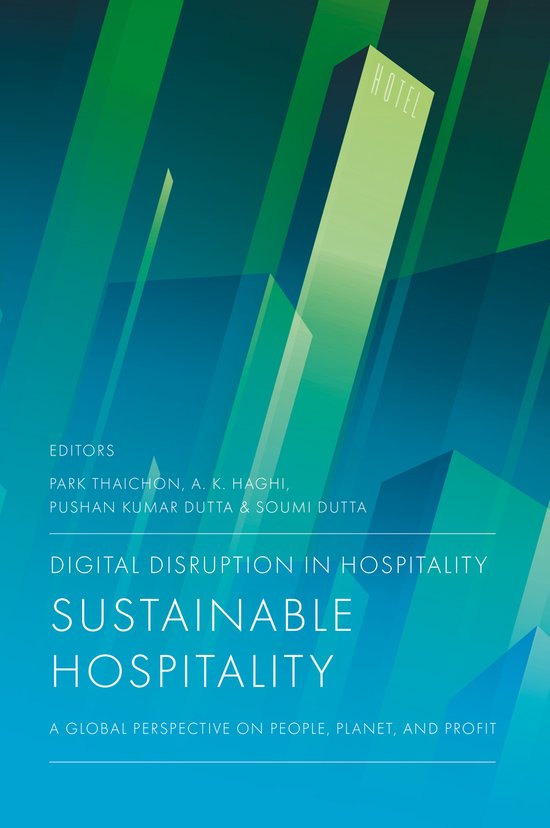Digital Disruption in Hospitality, Sustainable Hospitality - cover