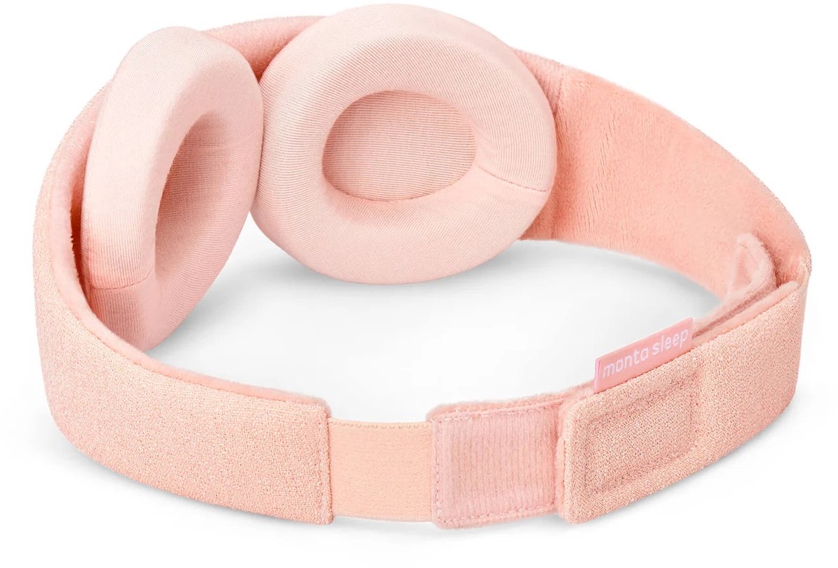 Manta Sleep Mask - Slaapmasker - Sunrise Pink Limited Edition - 100% verduisterend - Zeer comfortabel - Geen druk op ogen/oogleden - Volledig verstelbaar voor een perfecte pasvorm - Zacht en ademend materiaal — afbeelding 12