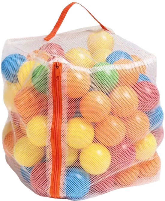 Foto: 200 kleurrijke ballen voor ballenbad 55cm ballenbak ballen voor kinderen baby ballen speelballen plastic ballen voor speeltent ballenbad pool ballenbak tent springkussen trampoline