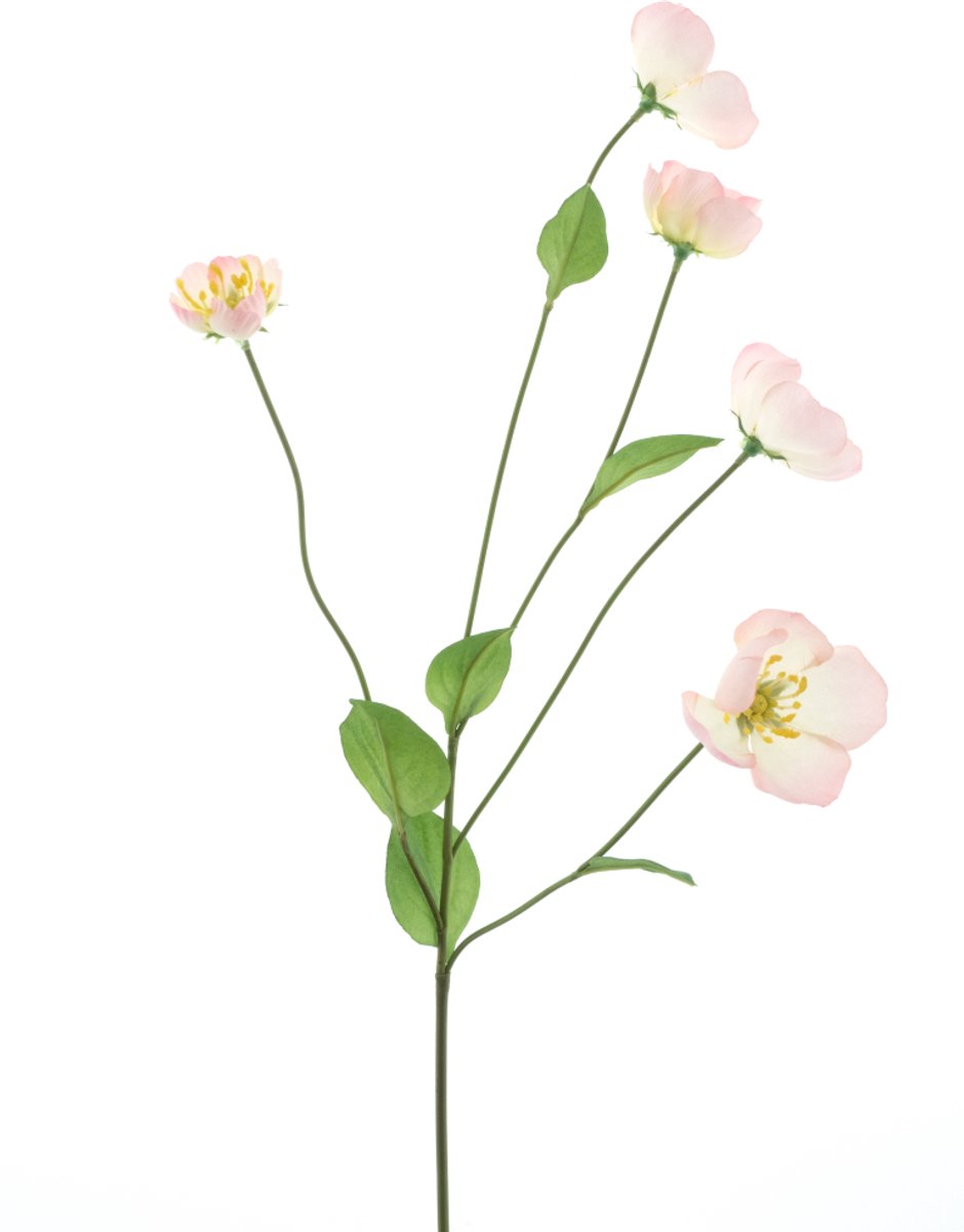 Nova nature - Melastoma spray pink 76 cm kunstbloem