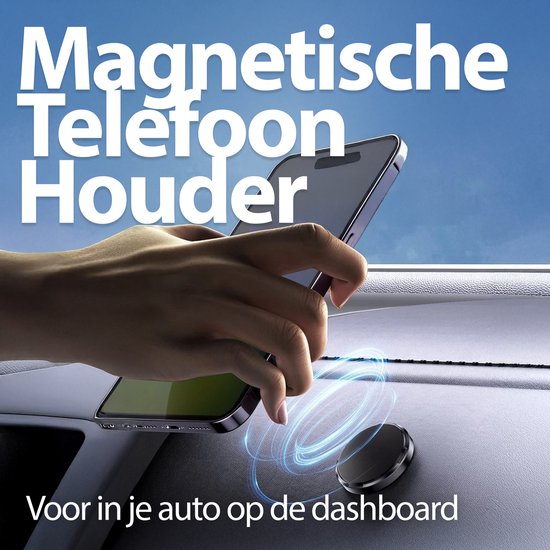 Support téléphone magnétique pour tableau de bord de voiture