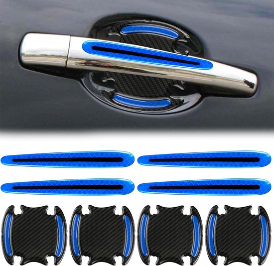 8 Stuks Autodeurgreepstickers Voor Mercedes Benz AMG C E S