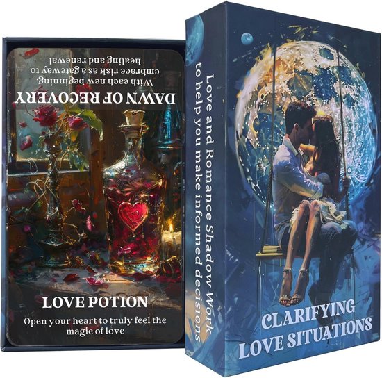 Cartes d'amour Oracle, cartes d'amour romantique et de relation pour les âmes sœurs et les flammes jumelles, vous guide sur le voyage de l'amour, cartes de tarot pour débutants Cartes d'amour Oracle, cartes d'amour romantique et de relation pour les âmes sœurs et les flammes jumelles, vous guide sur le voyage de l'amour, cartes de tarot pour débutants