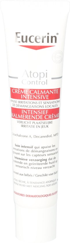 Eucerin AtopiControl Huidcreme - Crème Droge huid - Geurvrij – 40 ml