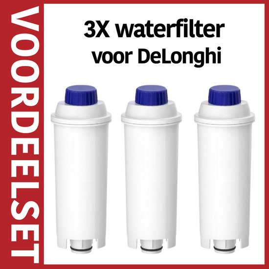 3x Filtre à eau Ecam pour machine à café Delonghi / DLSC002 || d' Eccellente
